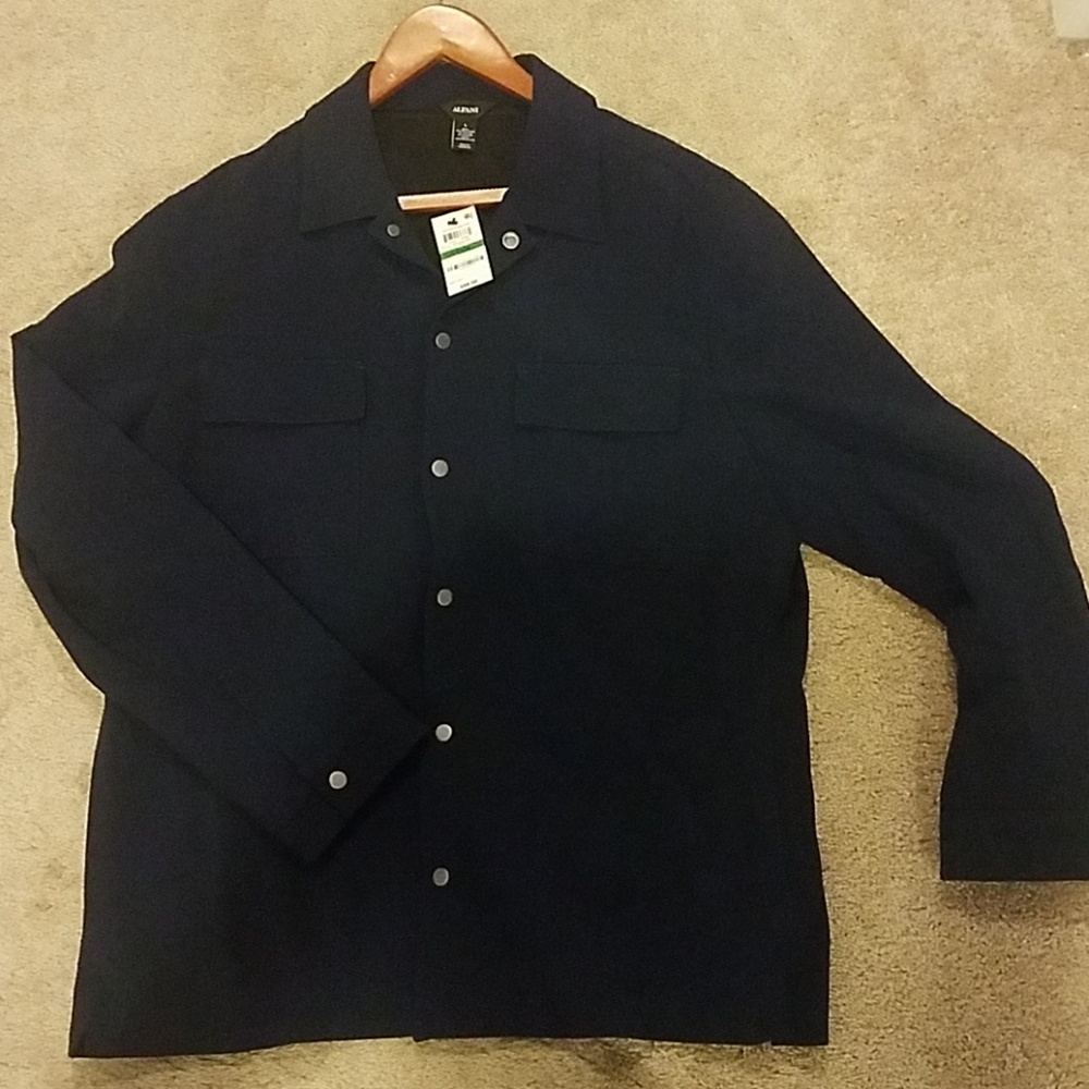 Alfani lightweight midnight blue jacket